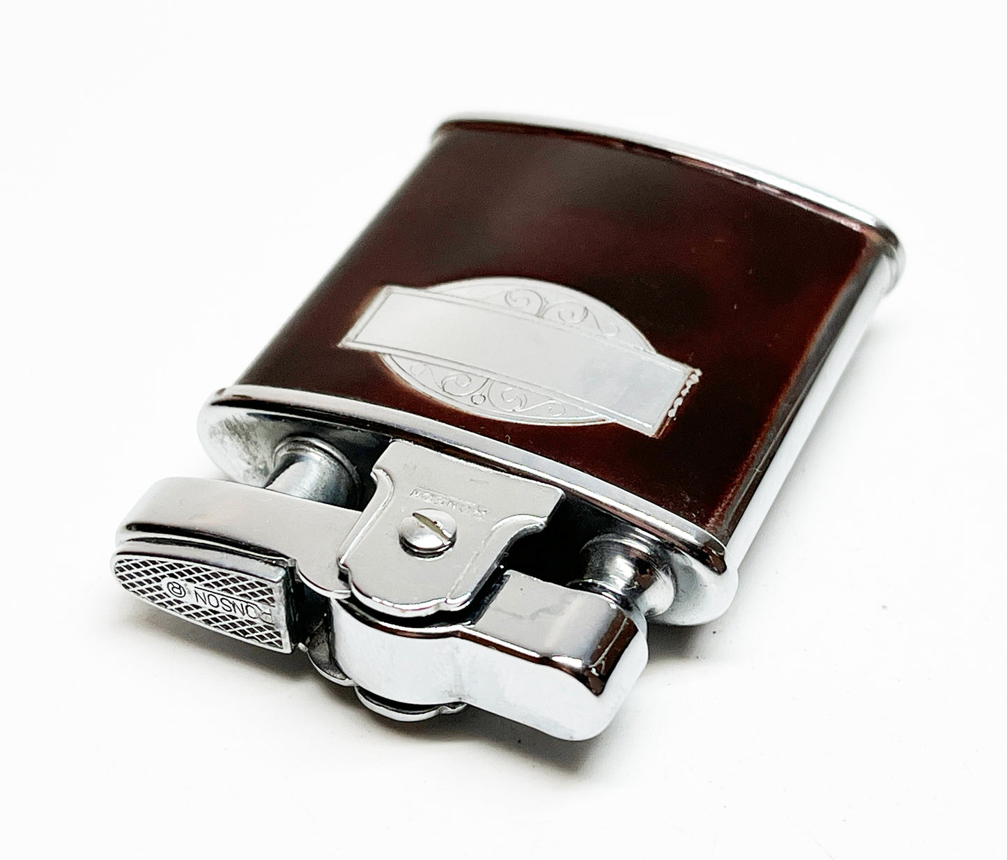 1940s Ronson Princess Lighter with Felt Pouch