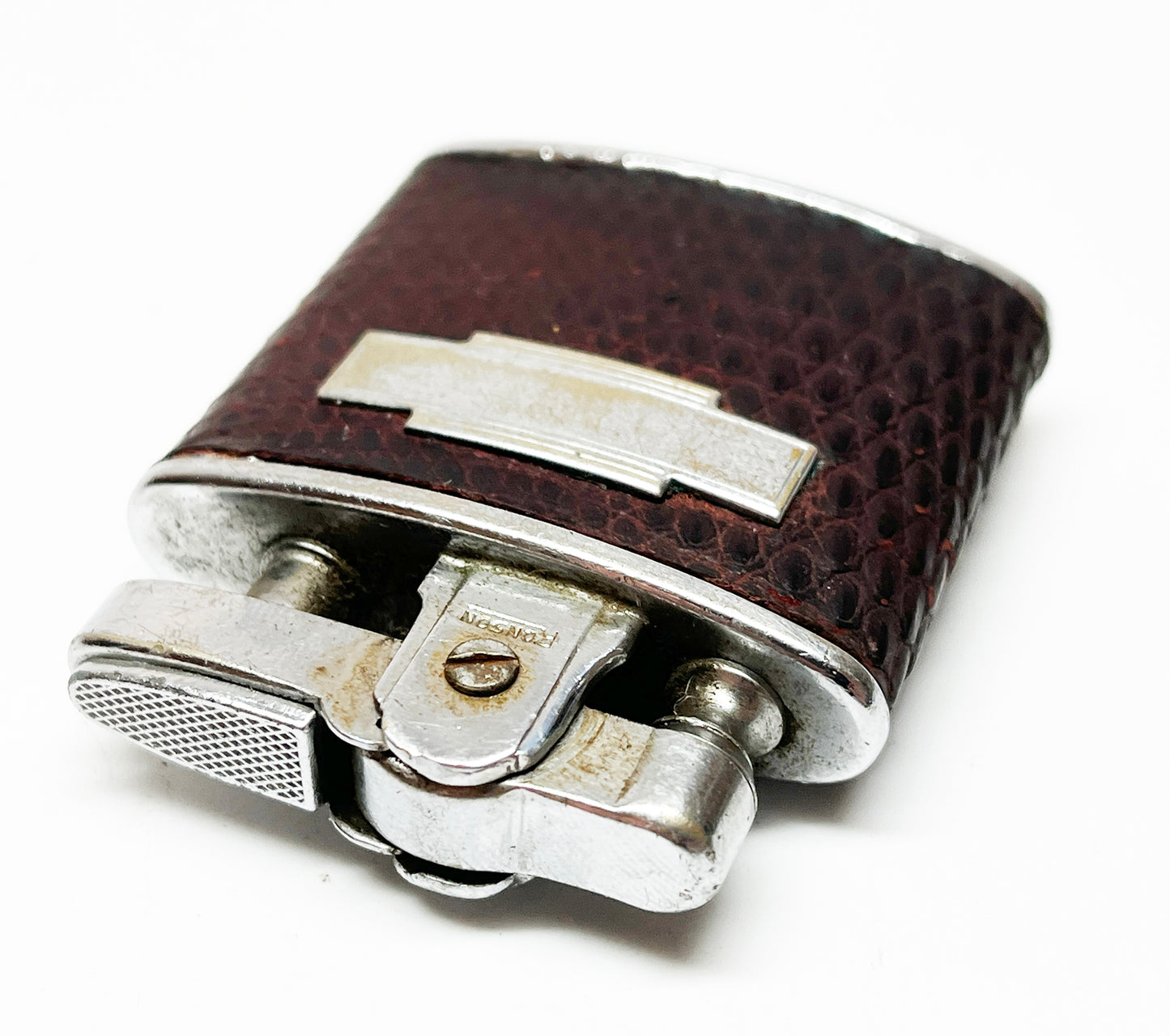 1940s Ronson Standard Leather Wrapped Lighter