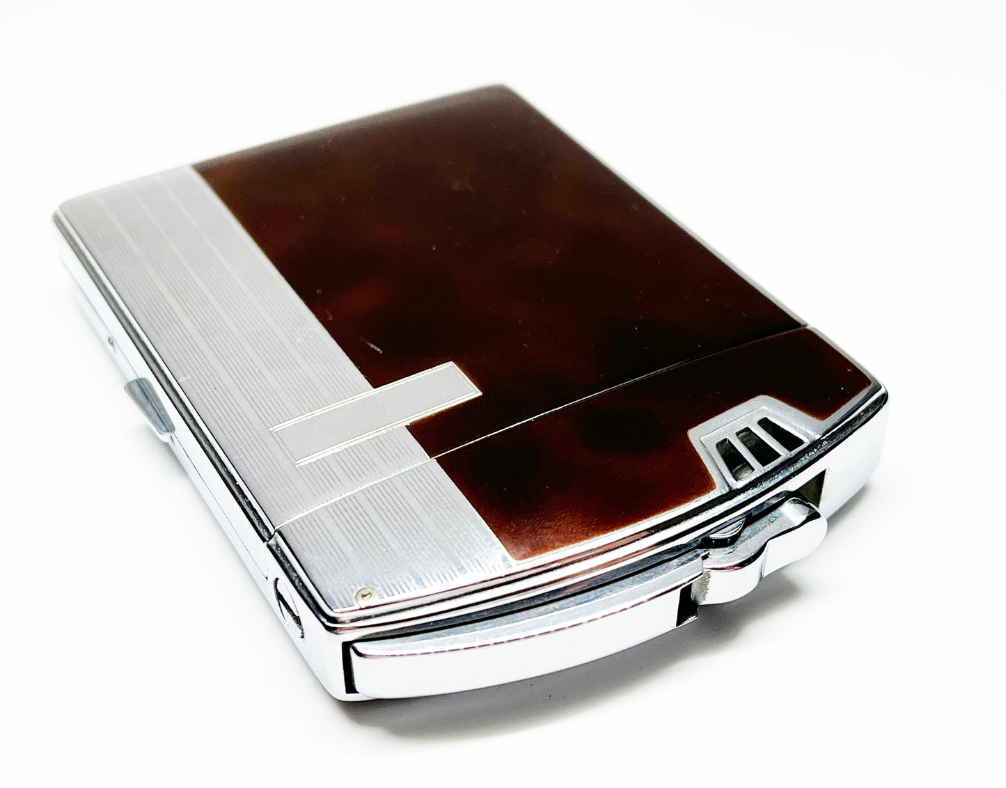 Ronson Twenty Case 1930s Lighter and Cigarette Case Combination