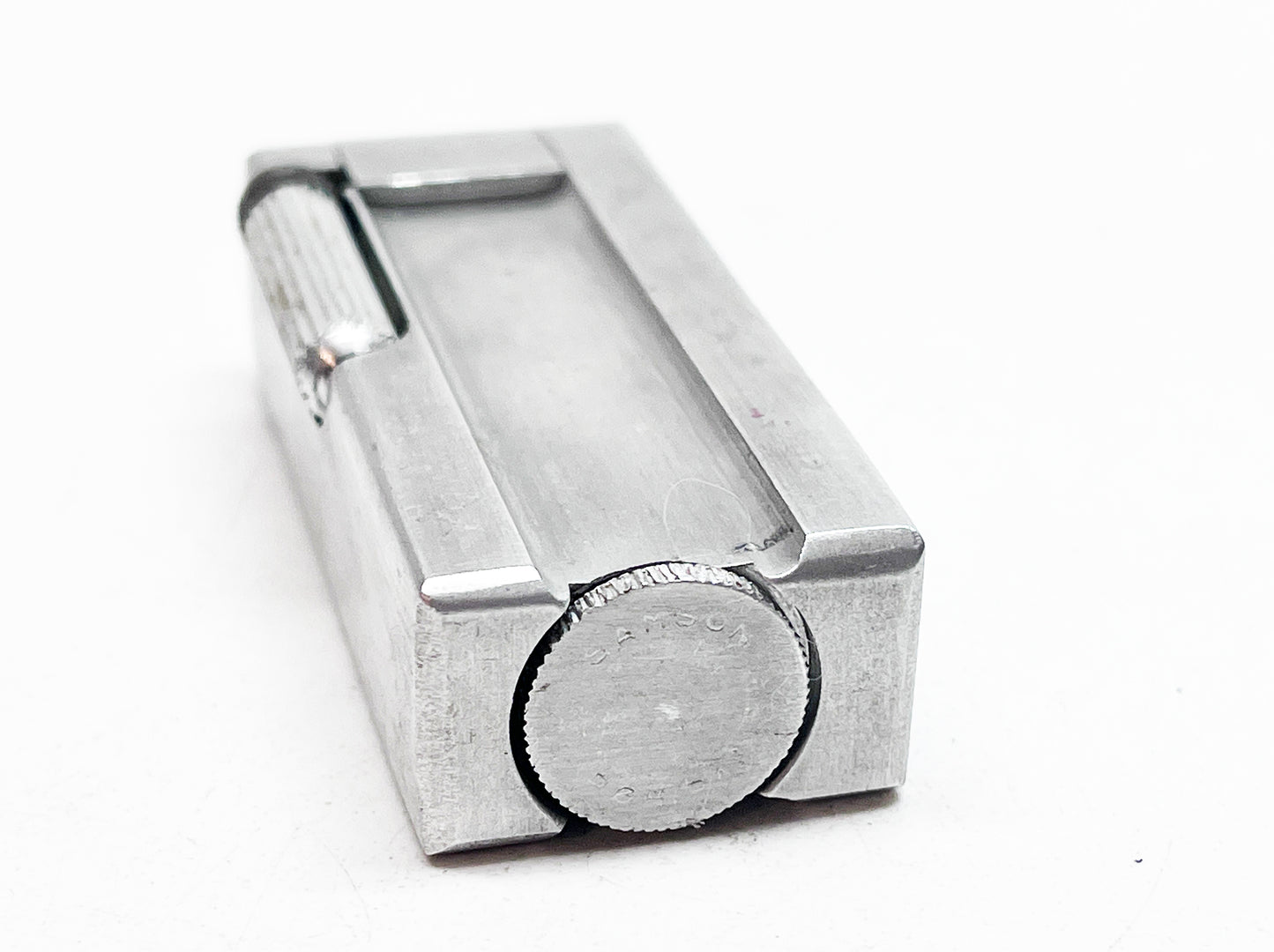 1940s Samson Aluminum Block Flip Top Lighter