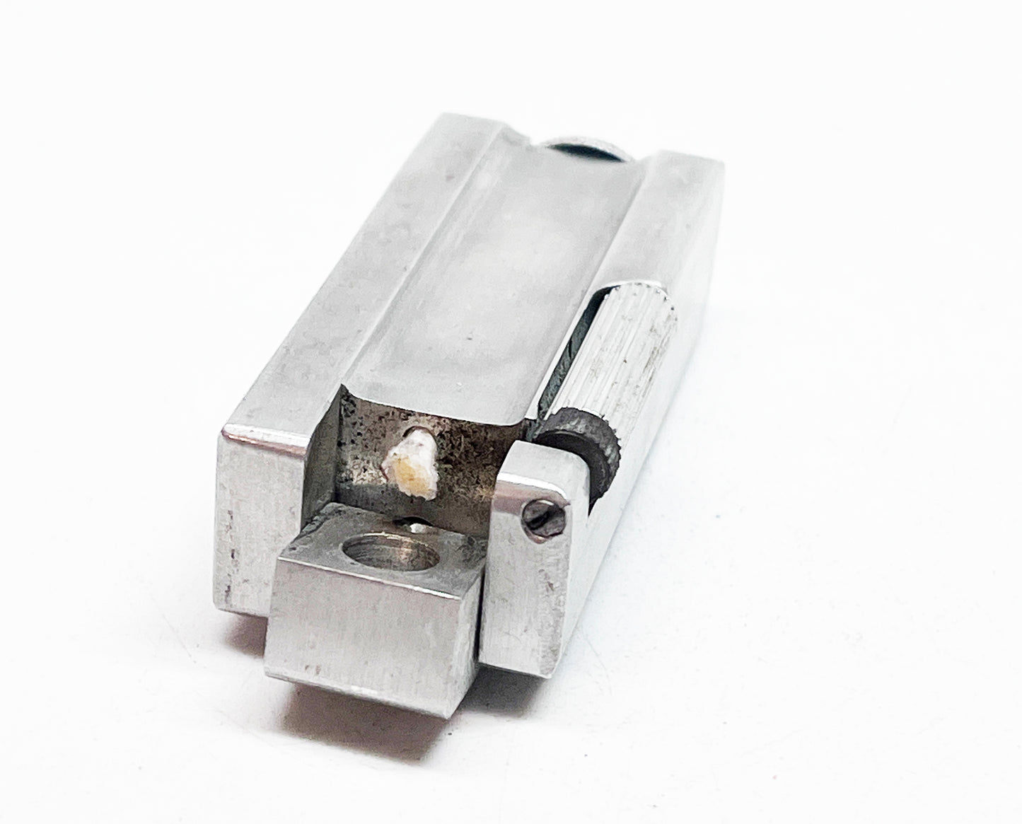 1940s Samson Aluminum Block Flip Top Lighter