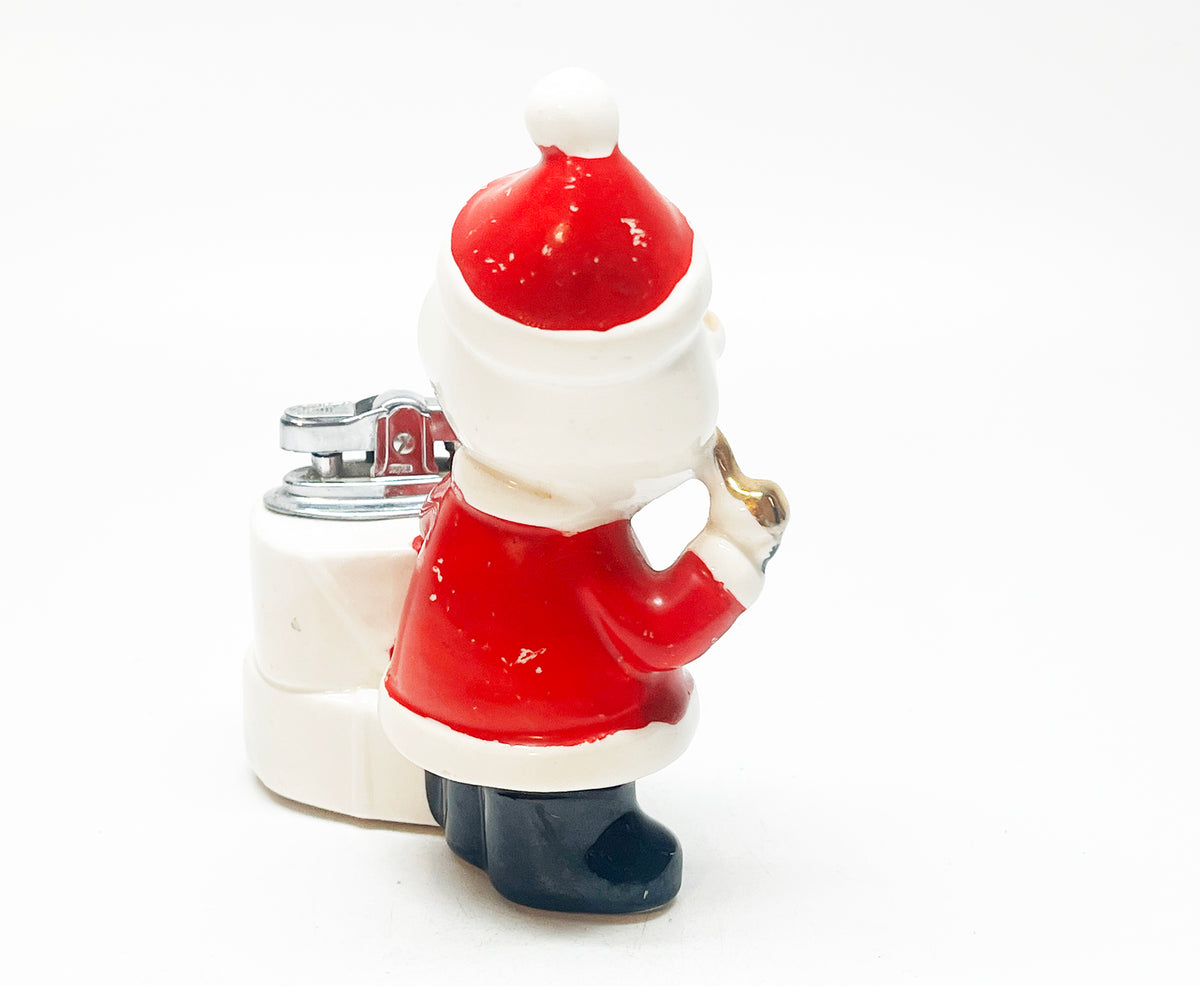 1950s Santa Claus Figural Made In Occupied Japan Table Vintage Lighter