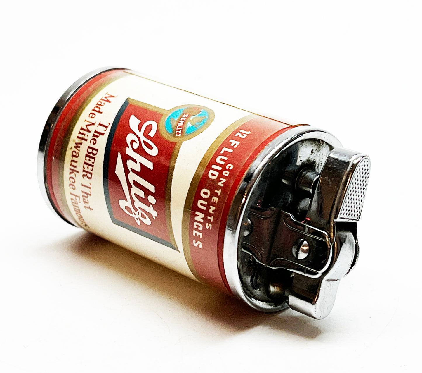 1950s Schlitz Beer Advertising Can-Shaped Lighter