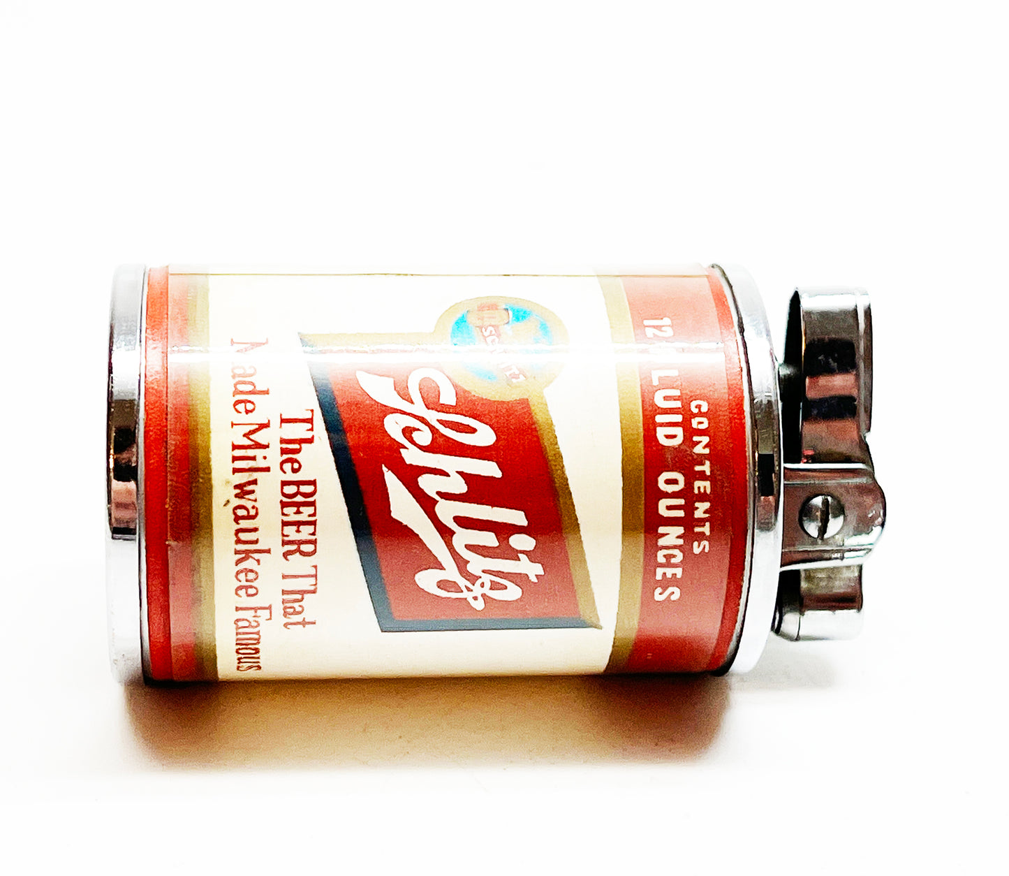1950s Schlitz Beer Advertising Can-Shaped Lighter