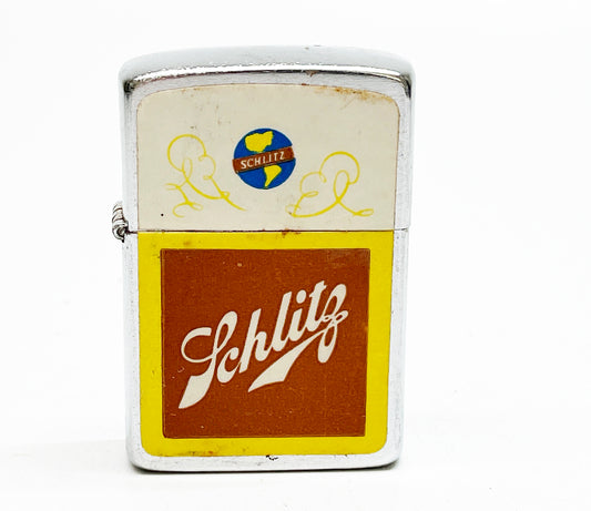 1960s Schlitz Beer Advertising Lighter