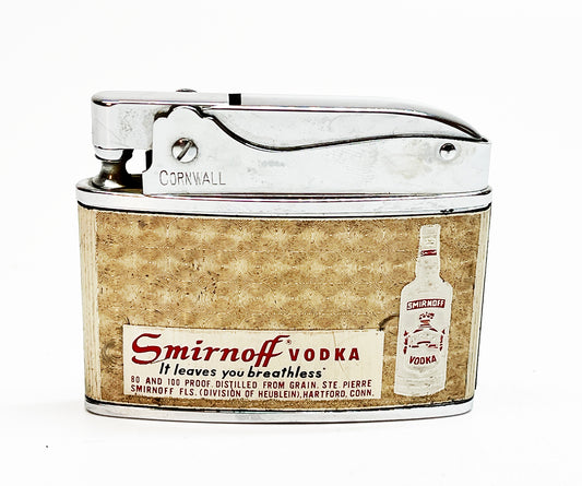 1950s Smirnoff Vodka Vintage Alcohol Liquor Advertising Lighter