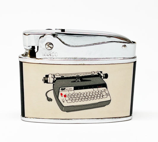 1960s Smith Corona Electric Typewriter Advertising Lighter