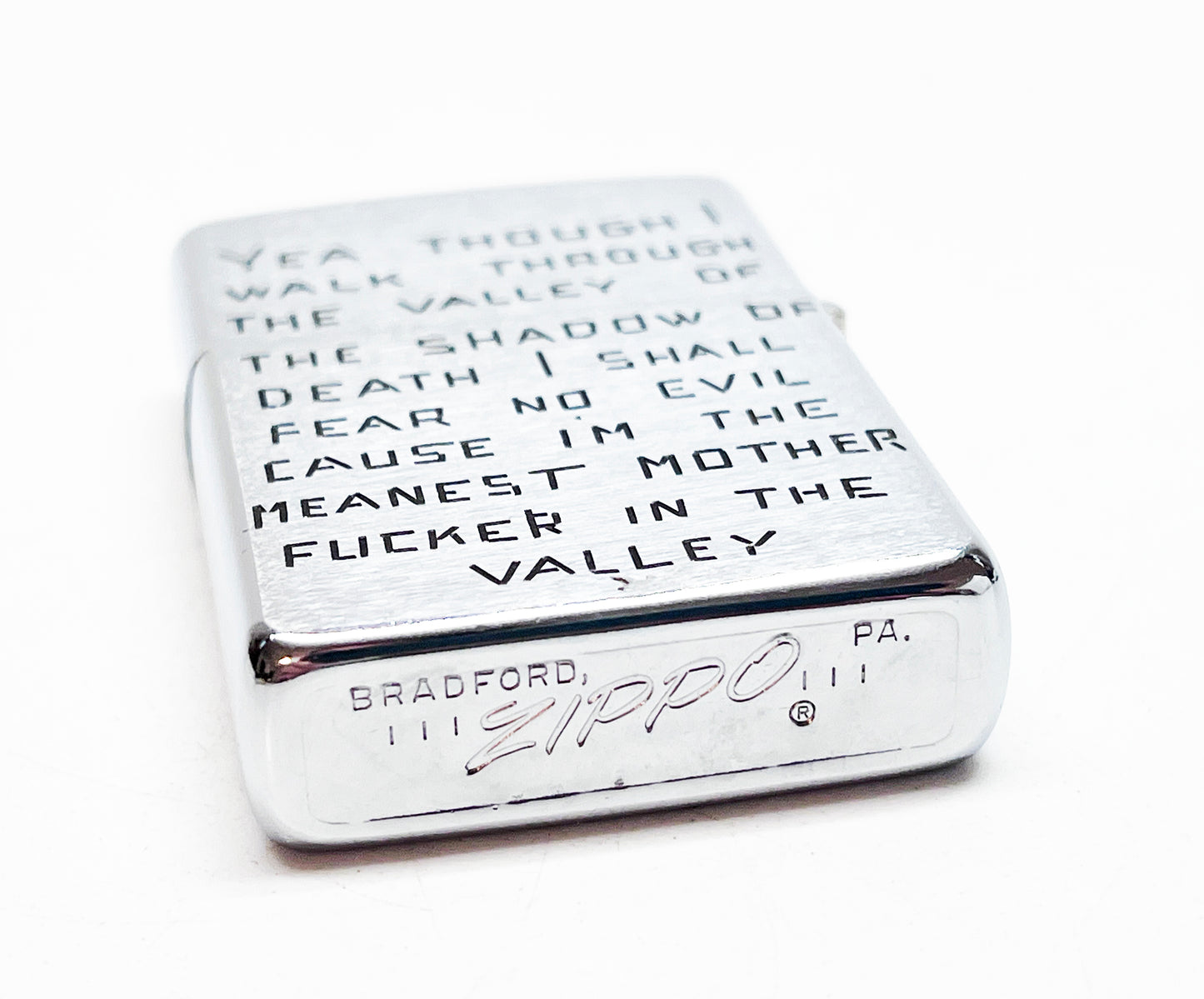 1968 Vietnam Era Zippo Lighter with Snoopy Engraving in Original Box