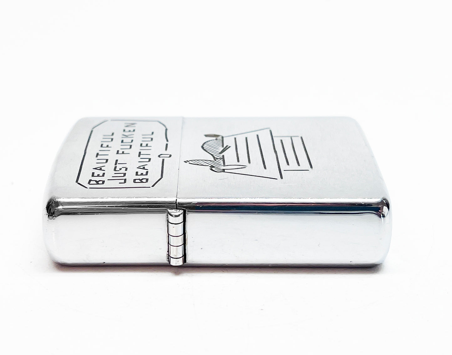 1968 Vietnam Era Zippo Lighter with Snoopy Engraving in Original Box