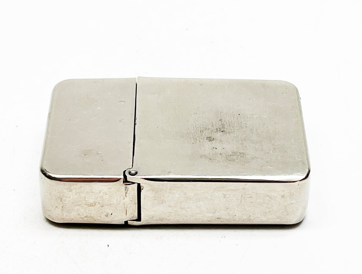 1940s Vintage Steel Case Unmarked Flip Top Lighter