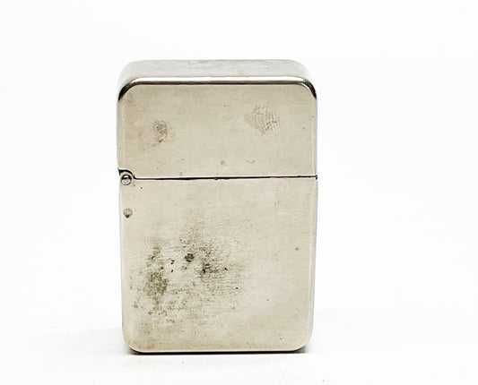 1940s Vintage Steel Case Unmarked Flip Top Lighter