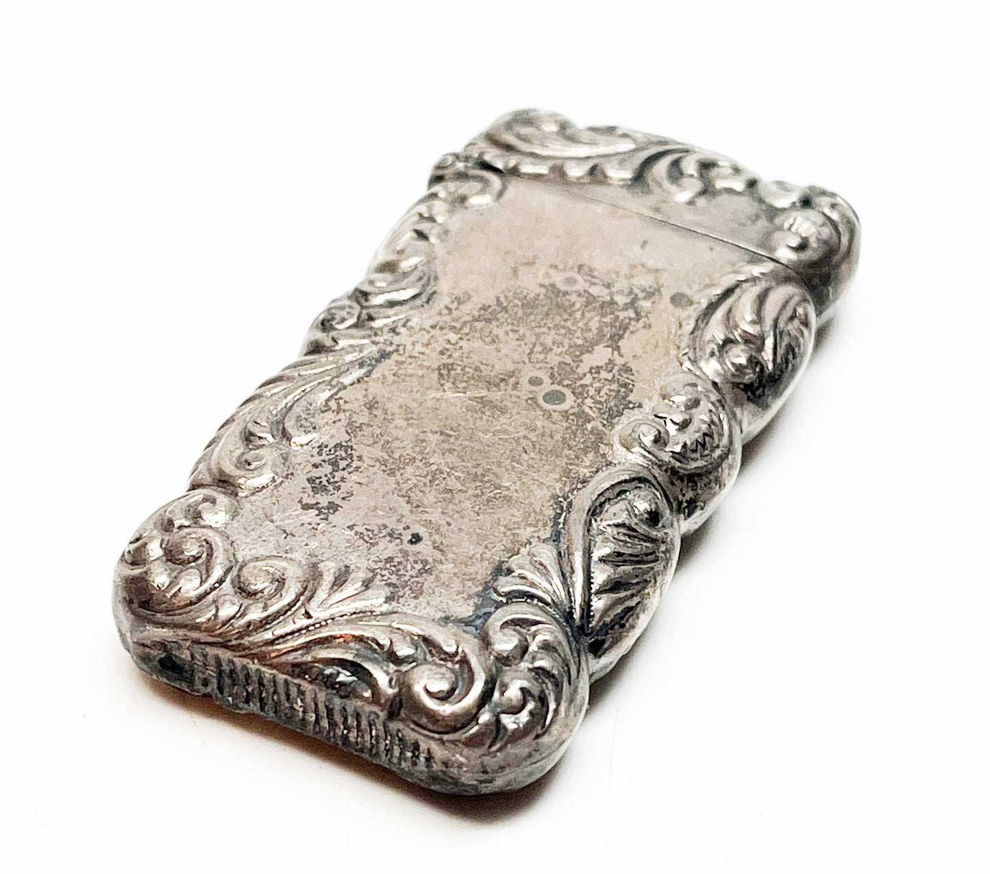 Sterling Silver Vesta Match Case