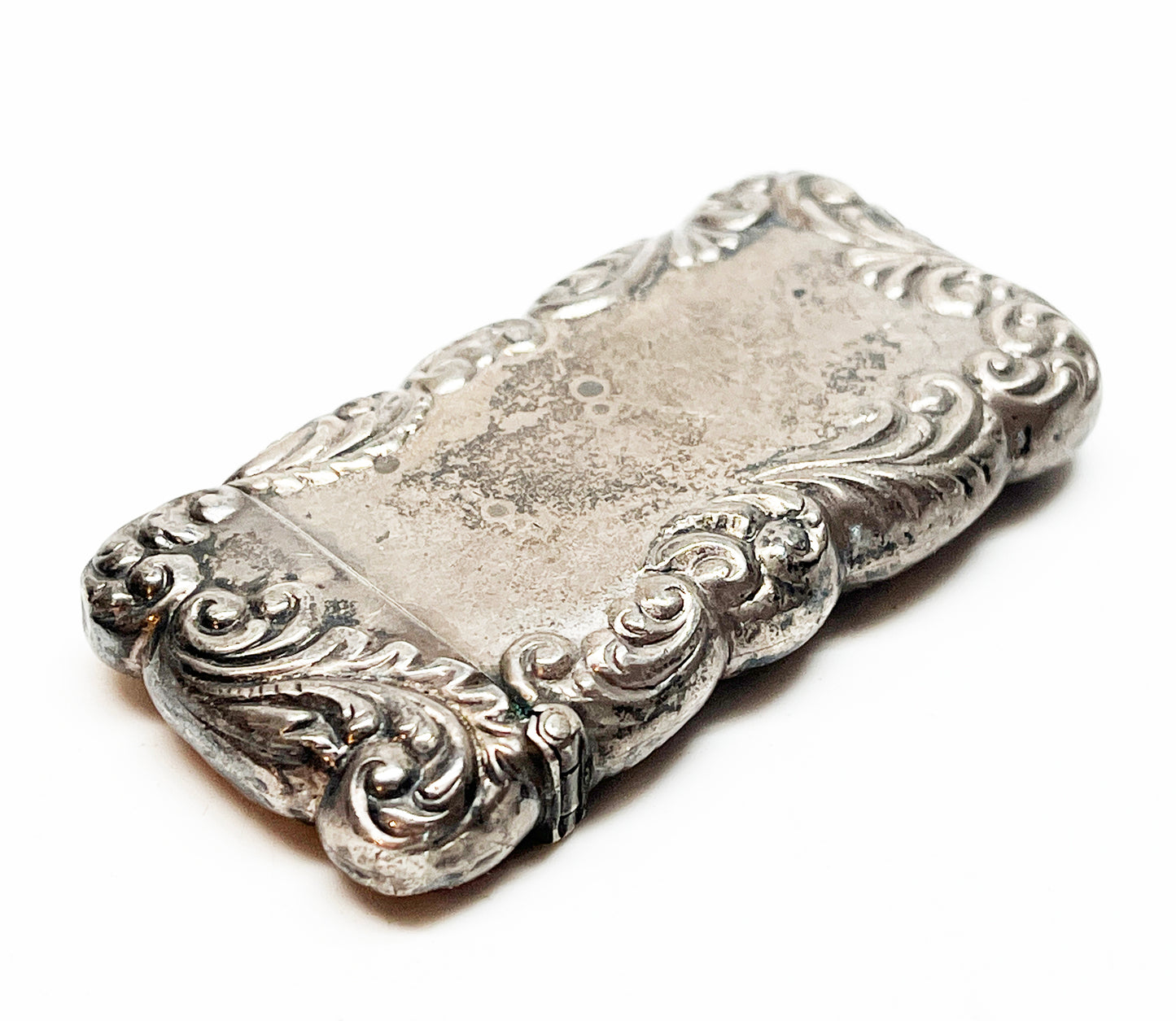 Sterling Silver Vesta Match Case