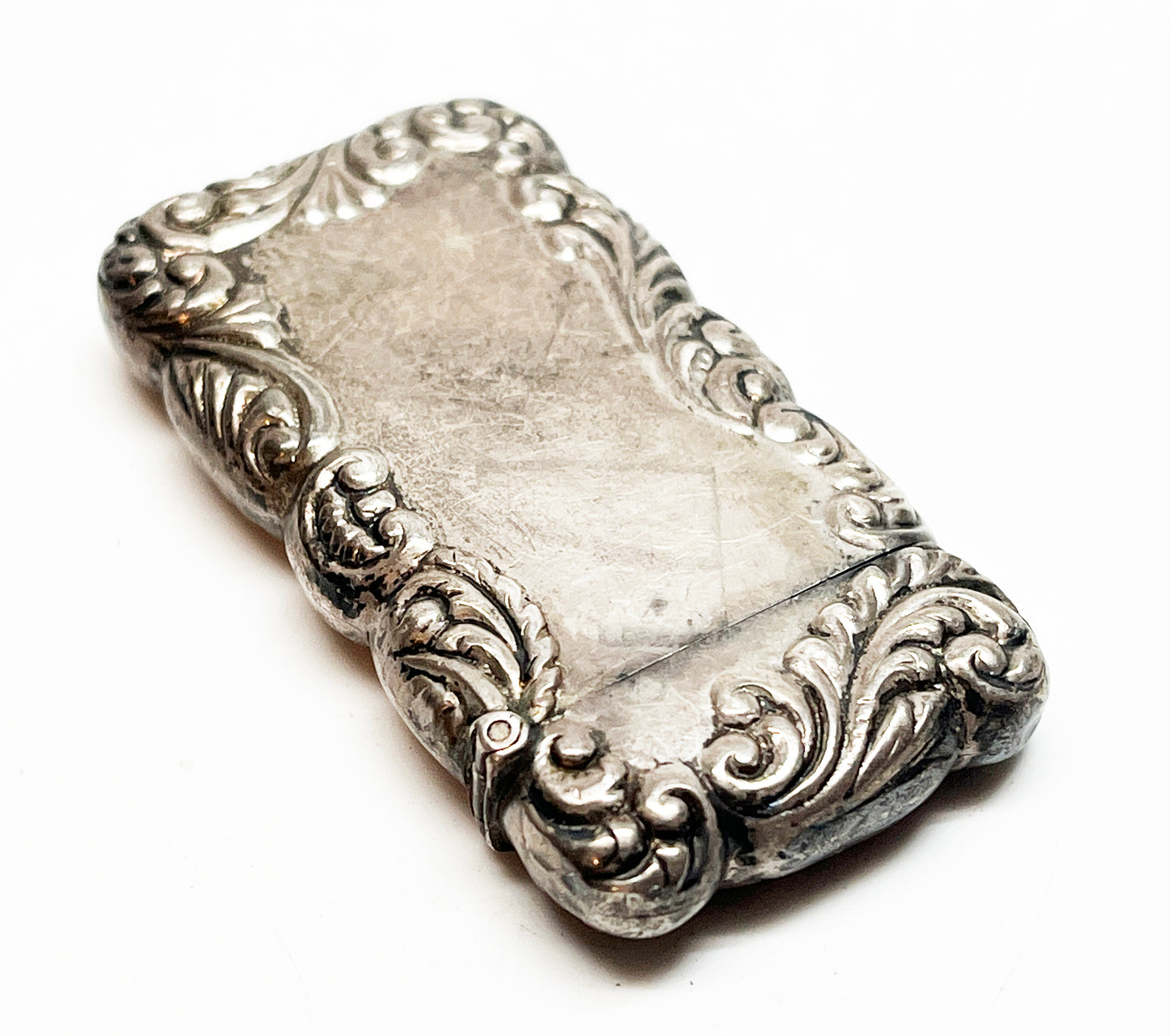 Sterling Silver Vesta Match Case