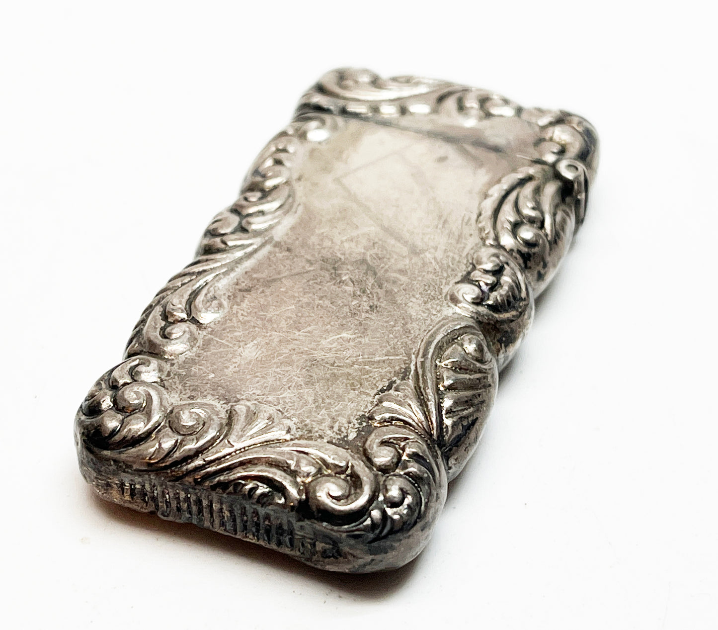 Sterling Silver Vesta Match Case