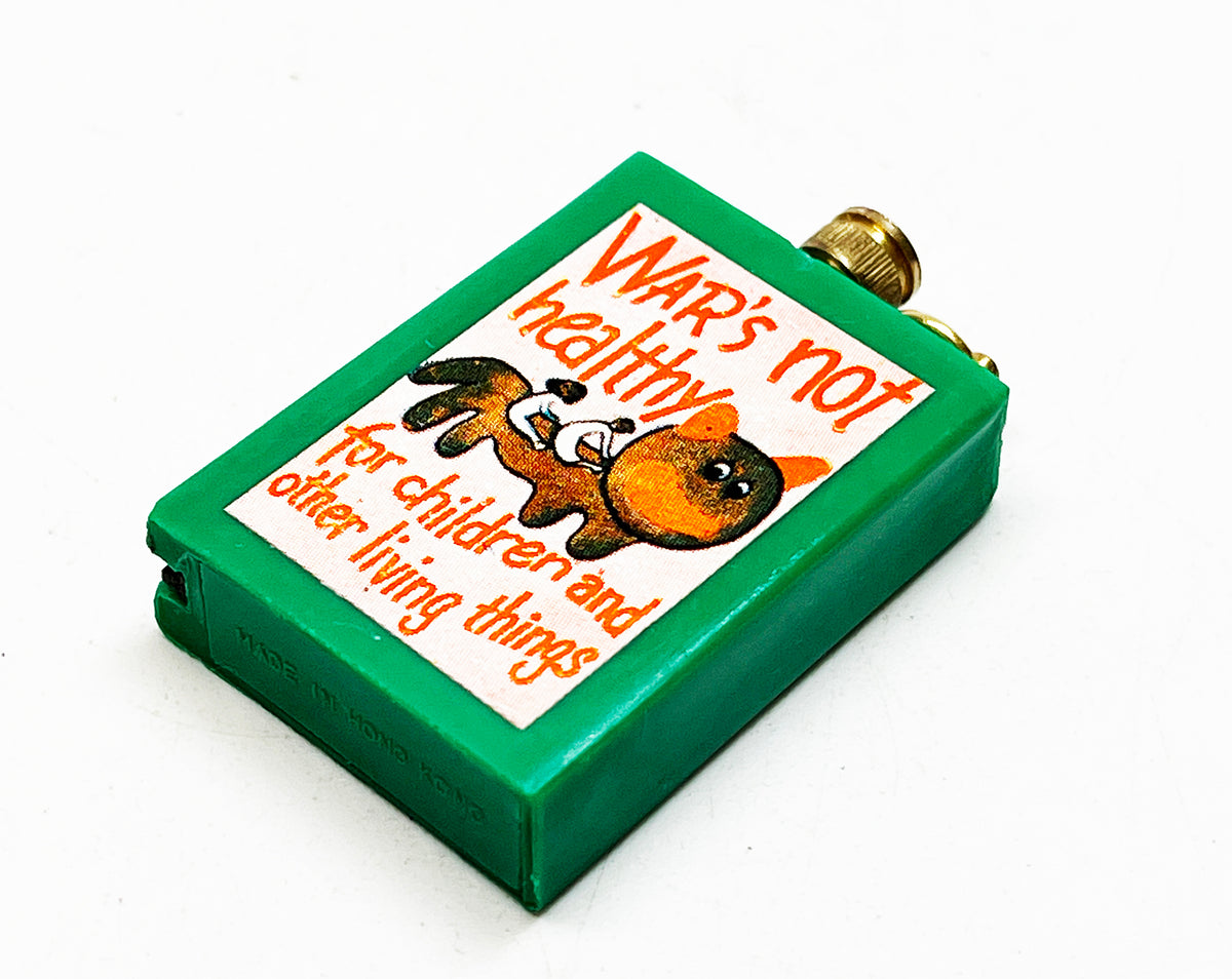 1960s Permanent Match Anti-War Striker Lighter