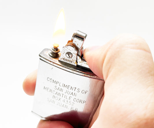 Rare Suntos Ashtray Lighter 1950s Combo