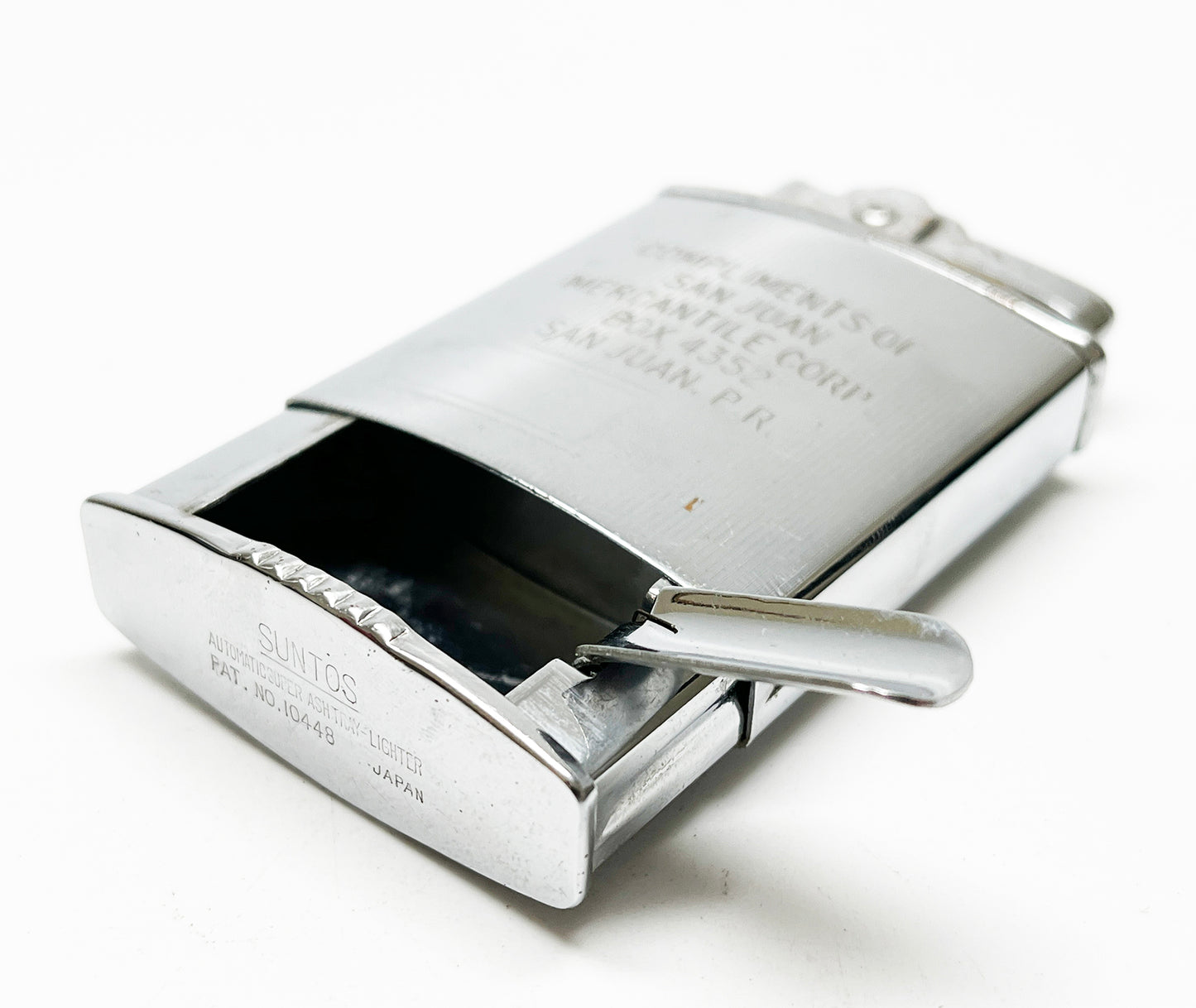 Rare Suntos Ashtray Lighter 1950s Combo