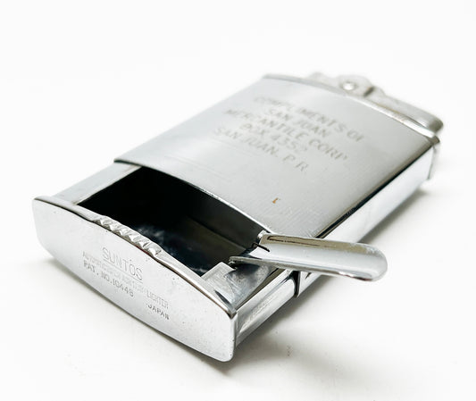 Rare Suntos Ashtray Lighter 1950s Combo