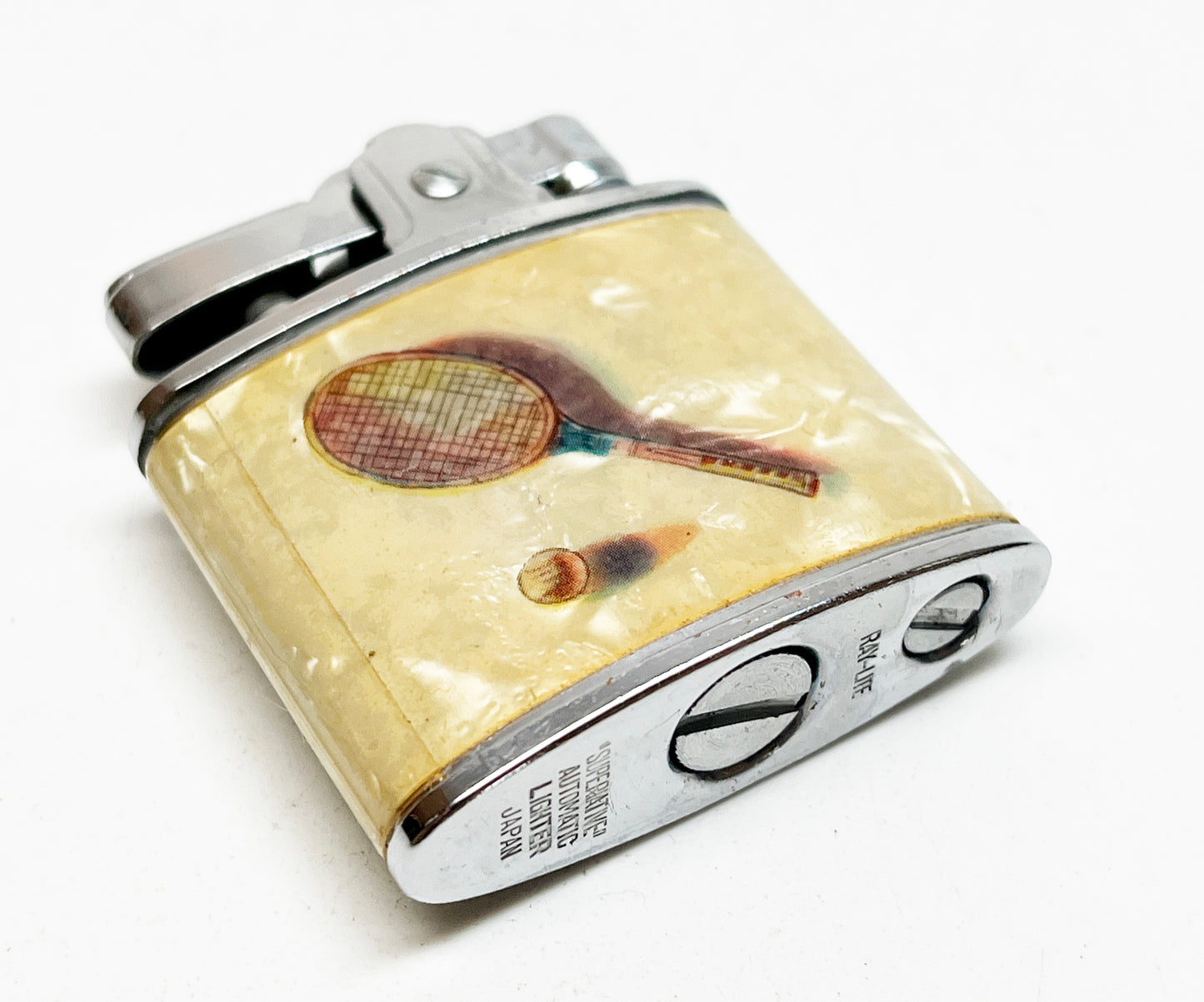 Working 1950s Tennis-Themed Lighter