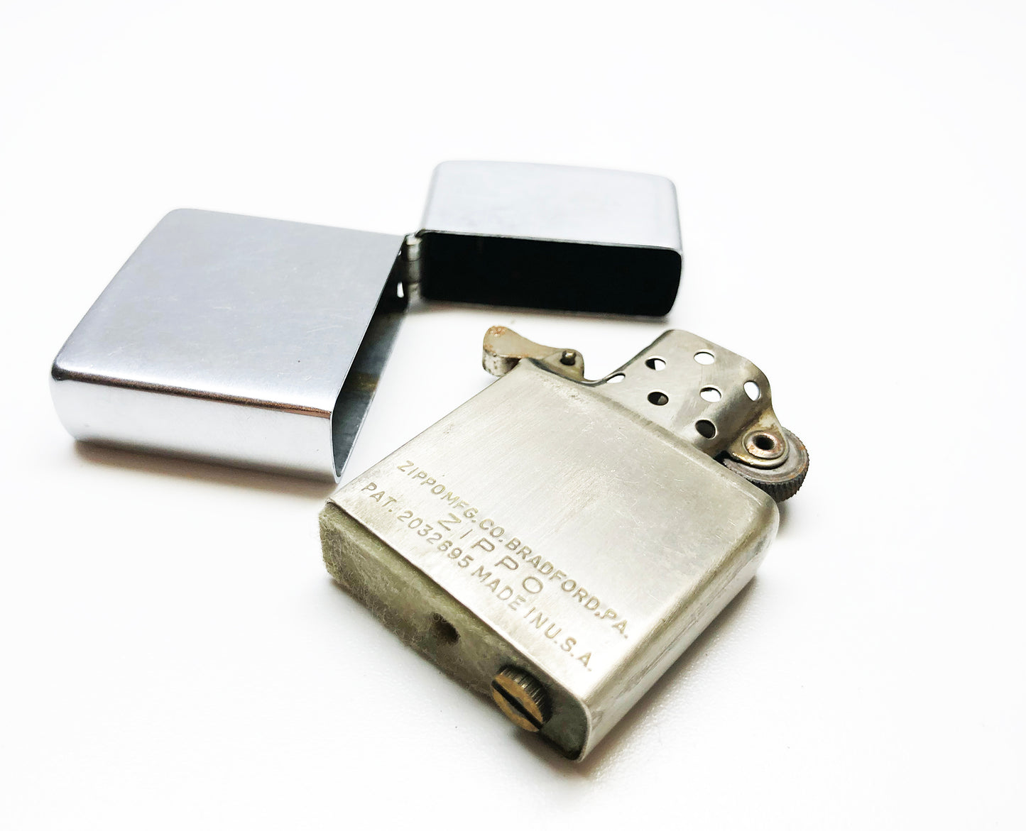 1947 Zippo Three Barrel Working Lighter