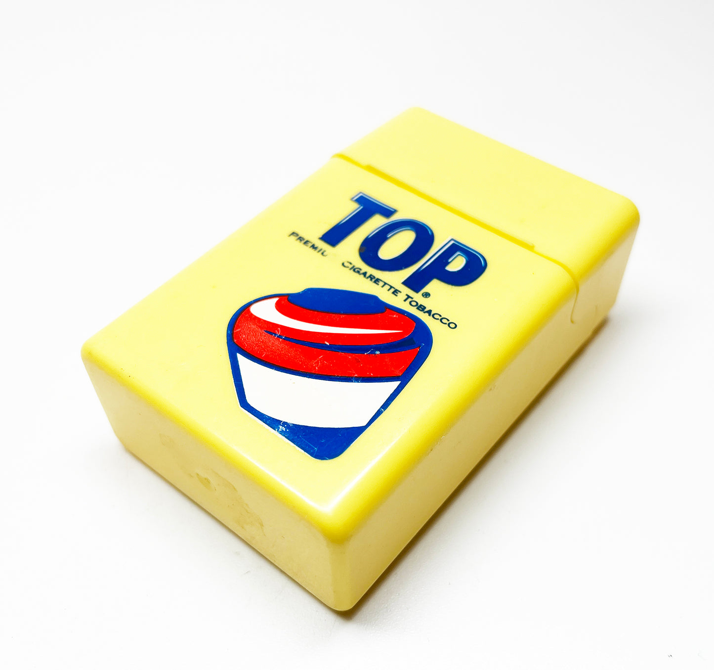 1970s Top's Tobacco Vintage Plastic Cigarette Case