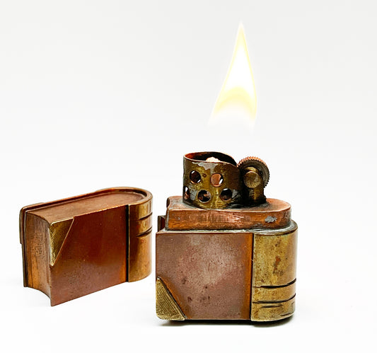 Working Book-Shaped Hand Made Trench Art Lighter