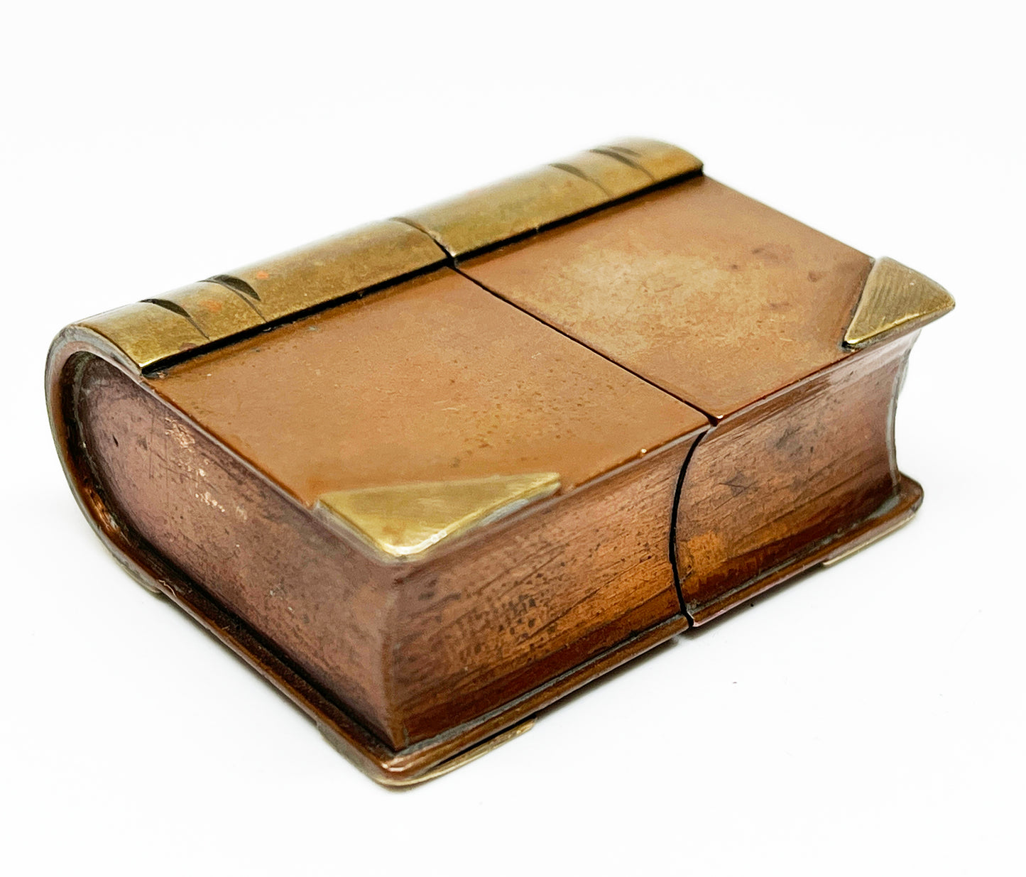Working Book-Shaped Hand Made Trench Art Lighter