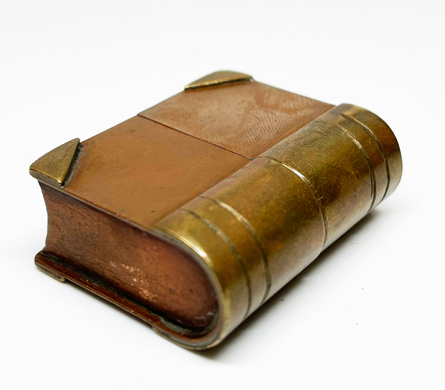 Working Book-Shaped Hand Made Trench Art Lighter