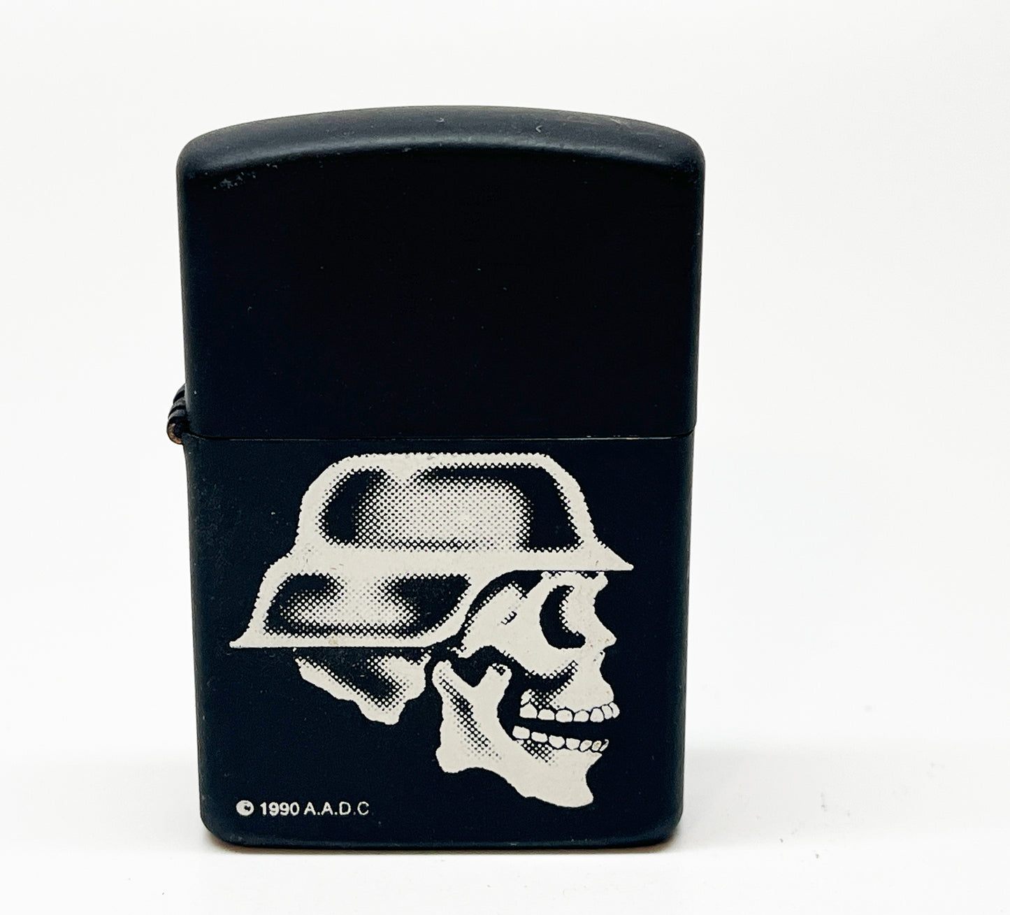 Vintage Skull Helmet Trucker Lighter