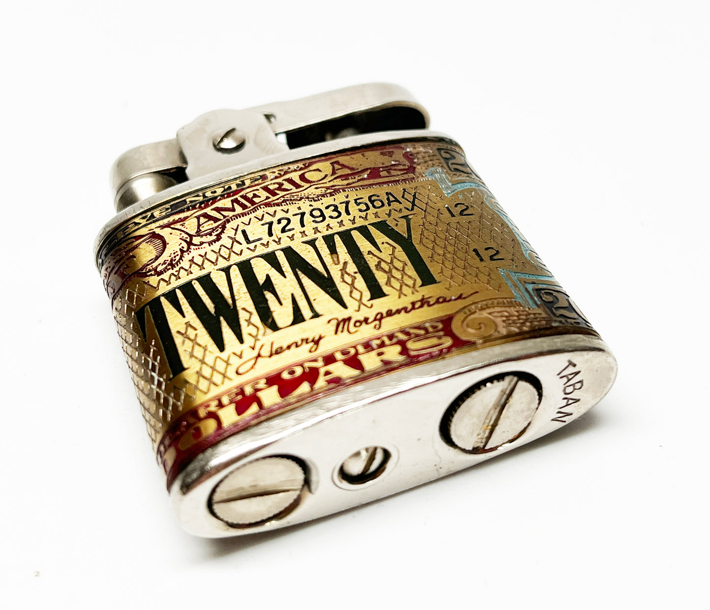 Vintage 1950s Twenty Dollar Bill Lighter