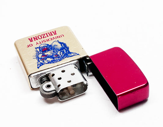 1960s University of Arizona Wildcats NCAA College Football Wild Cats Lighter