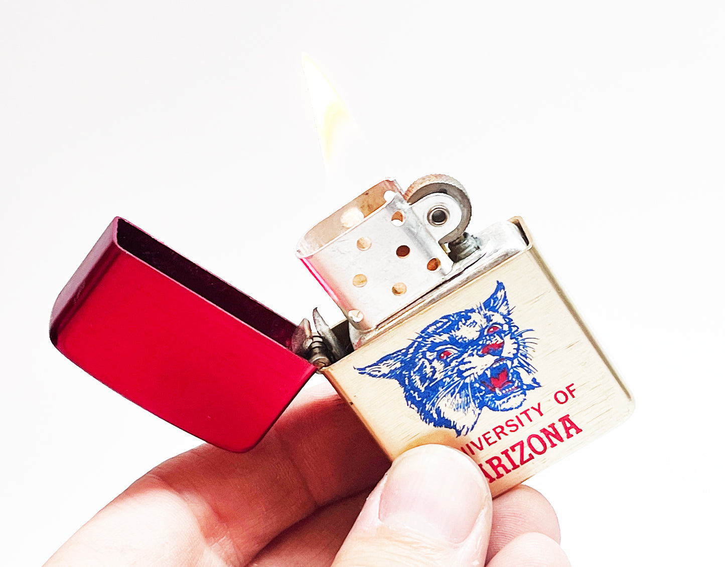1960s University of Arizona Wildcats NCAA College Football Wild Cats Lighter