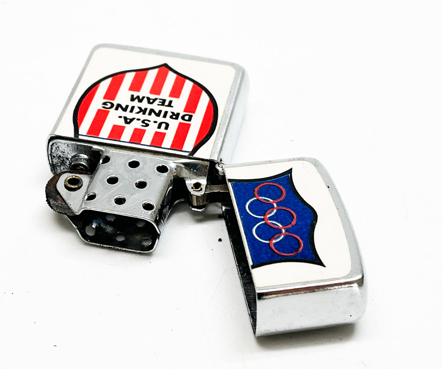 1960s USA Drinking Team Beer Advertising Lighter