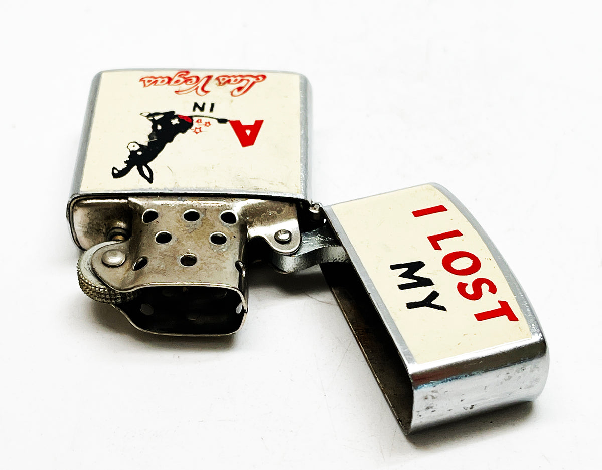 1960s I Lost My Ass In Vegas Lighter