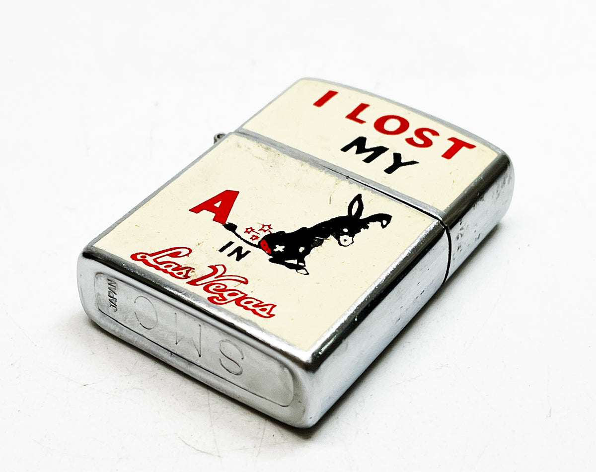 1960s I Lost My Ass In Vegas Lighter