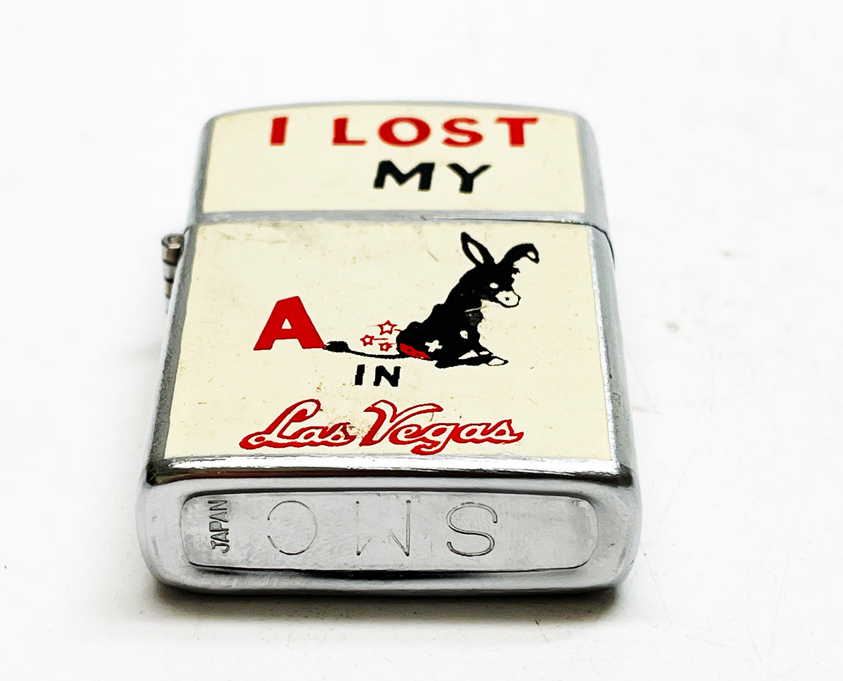 1960s I Lost My Ass In Vegas Lighter