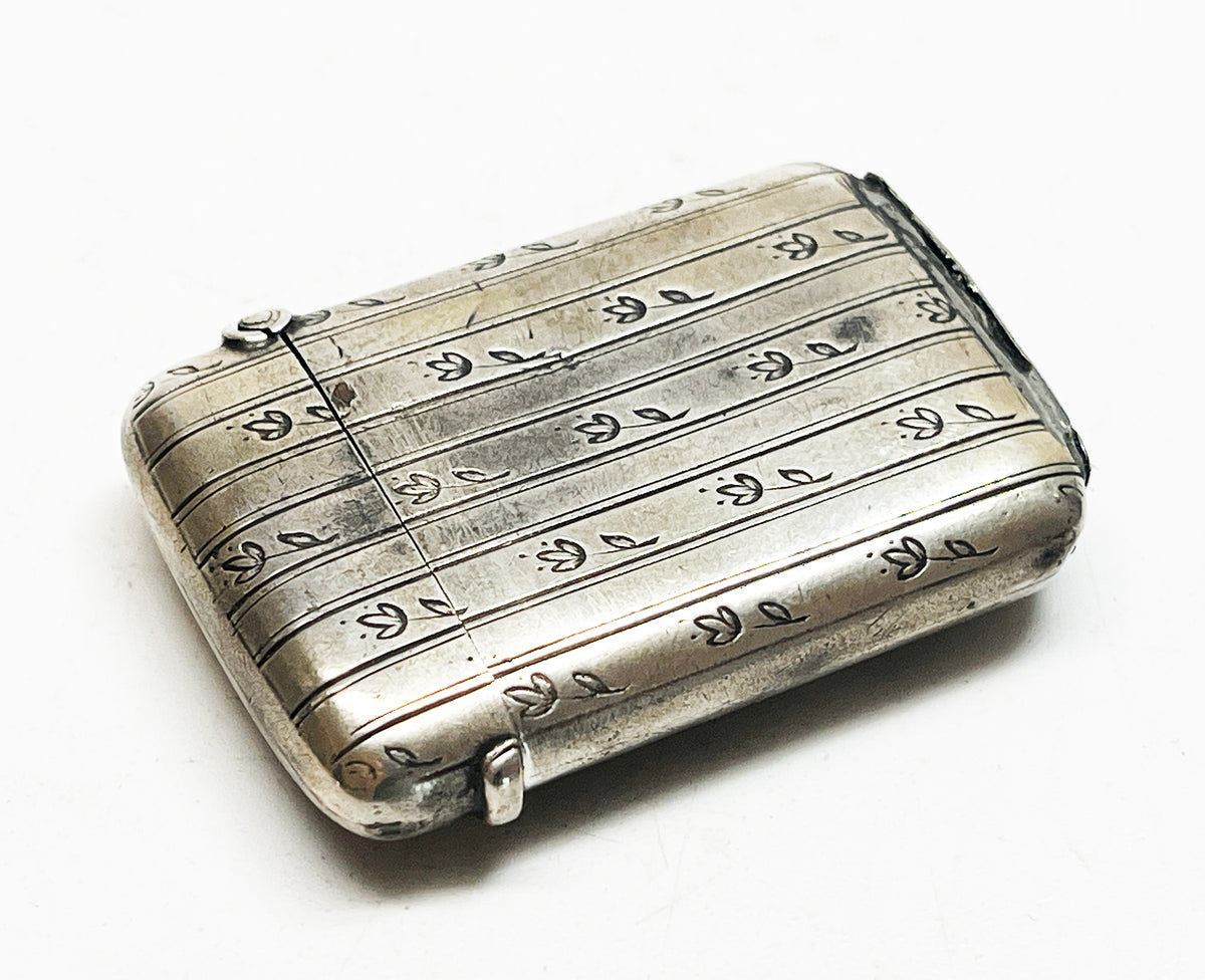 French Vesta Case Lighter Made c 1915