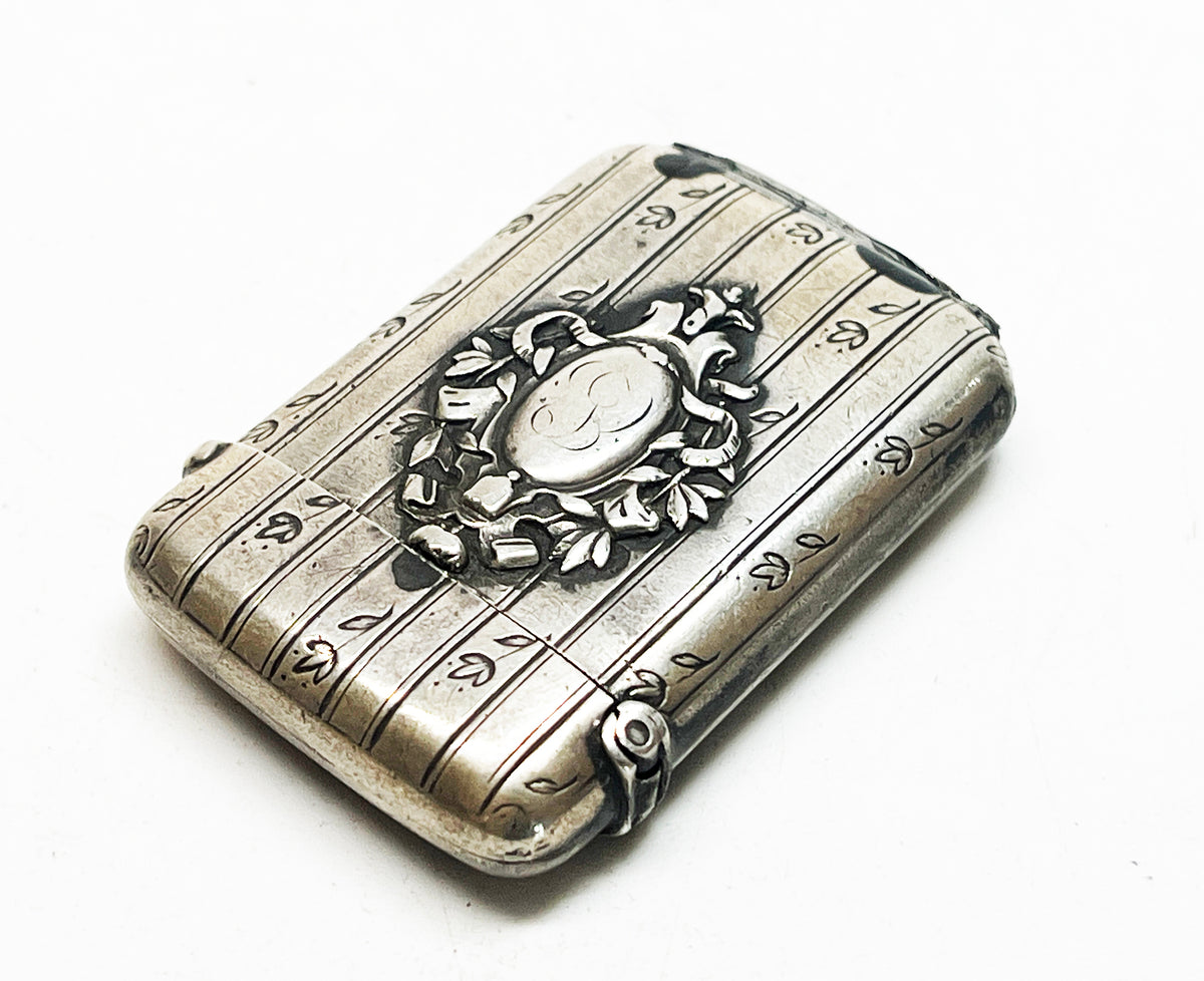 French Vesta Case Lighter Made c 1915