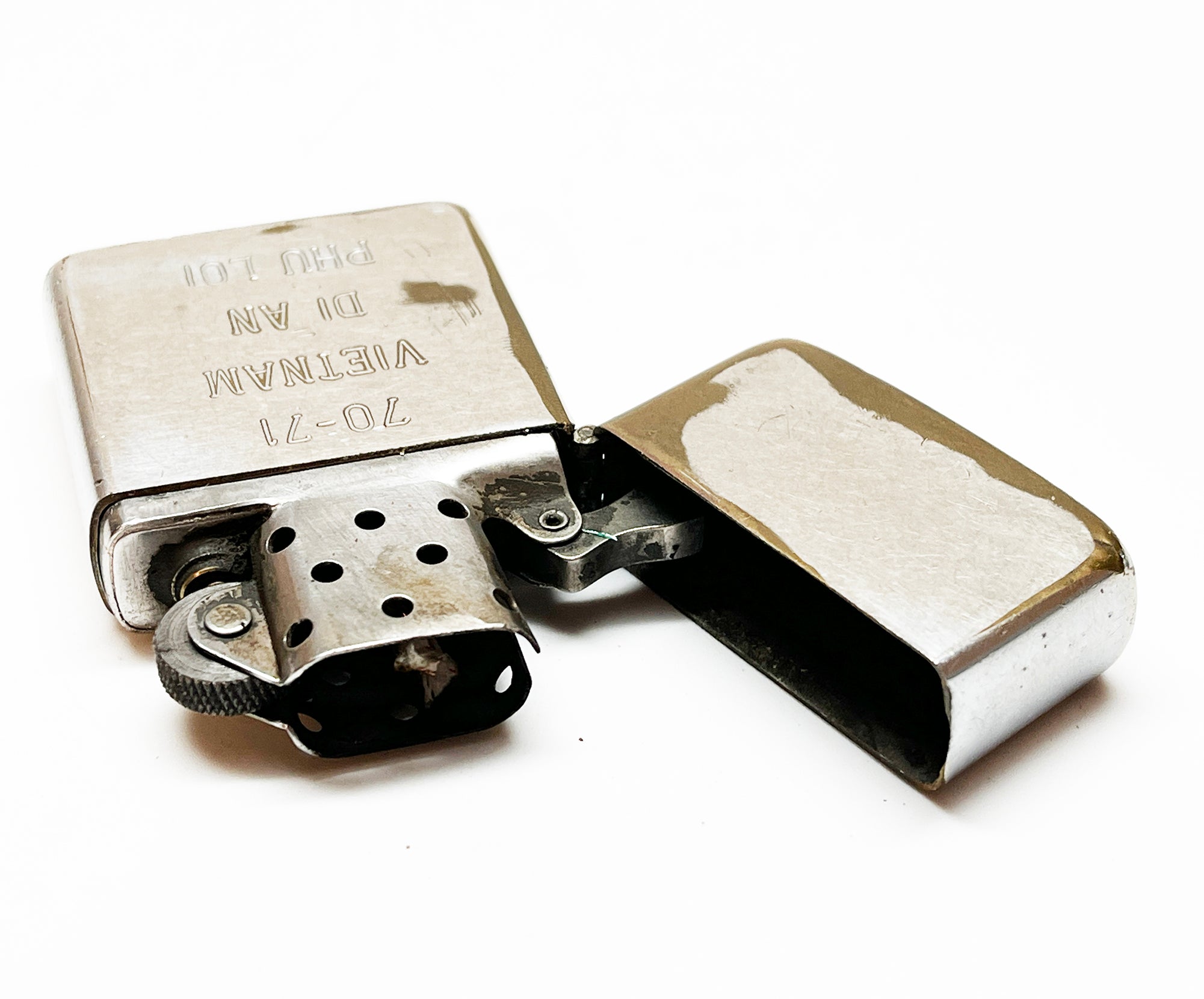 1969年製ベトナムZIPPO VIET NAM 69-70 CHU LAI - 小物