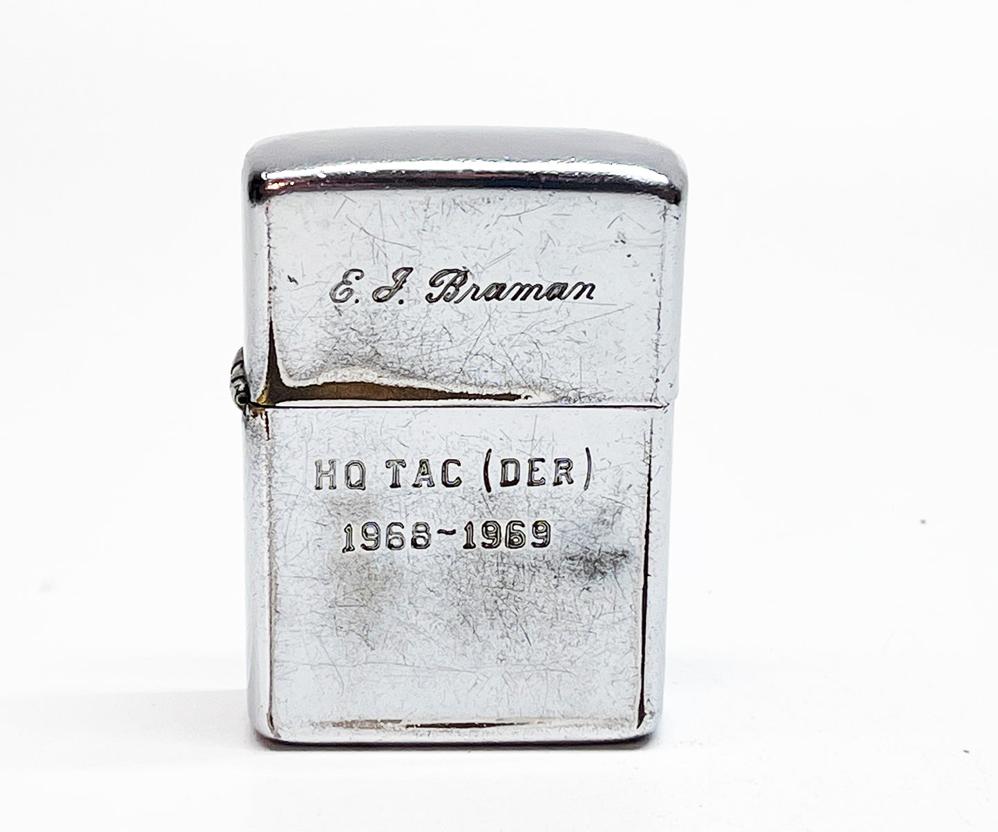 1968 - 1971 Vietnam Zippo Soldier's Lighter with Etchings (Copy)