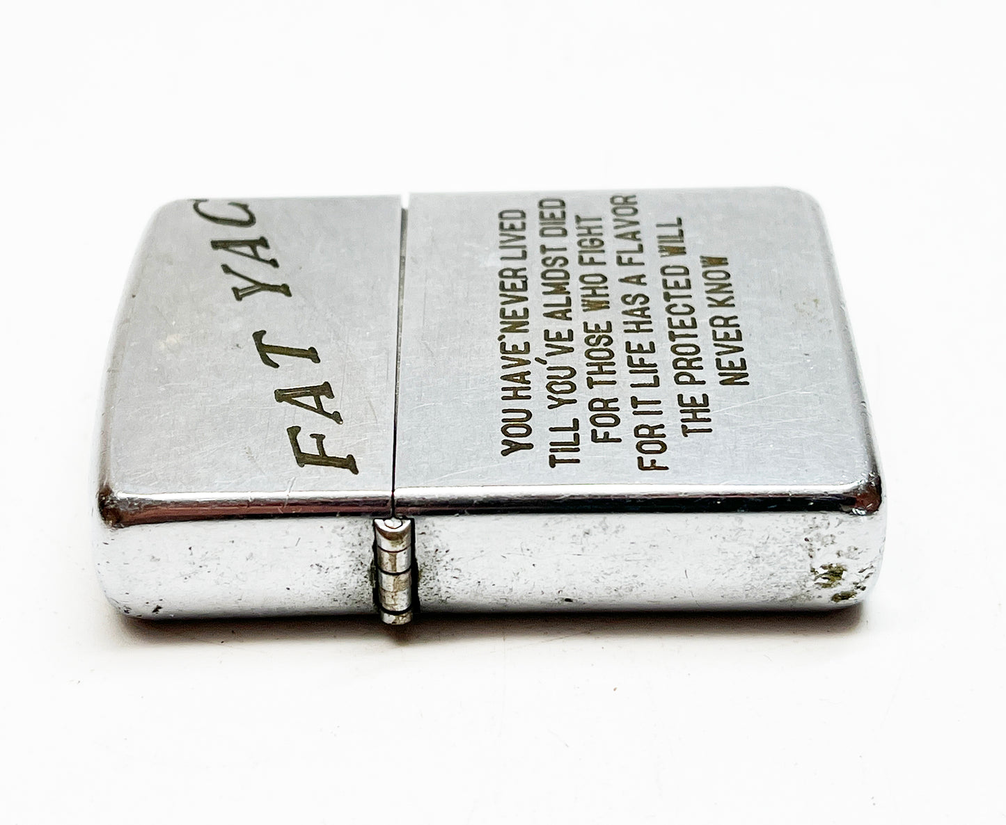 1968 Vietnam Zippo Soldier's Lighter with Etchings