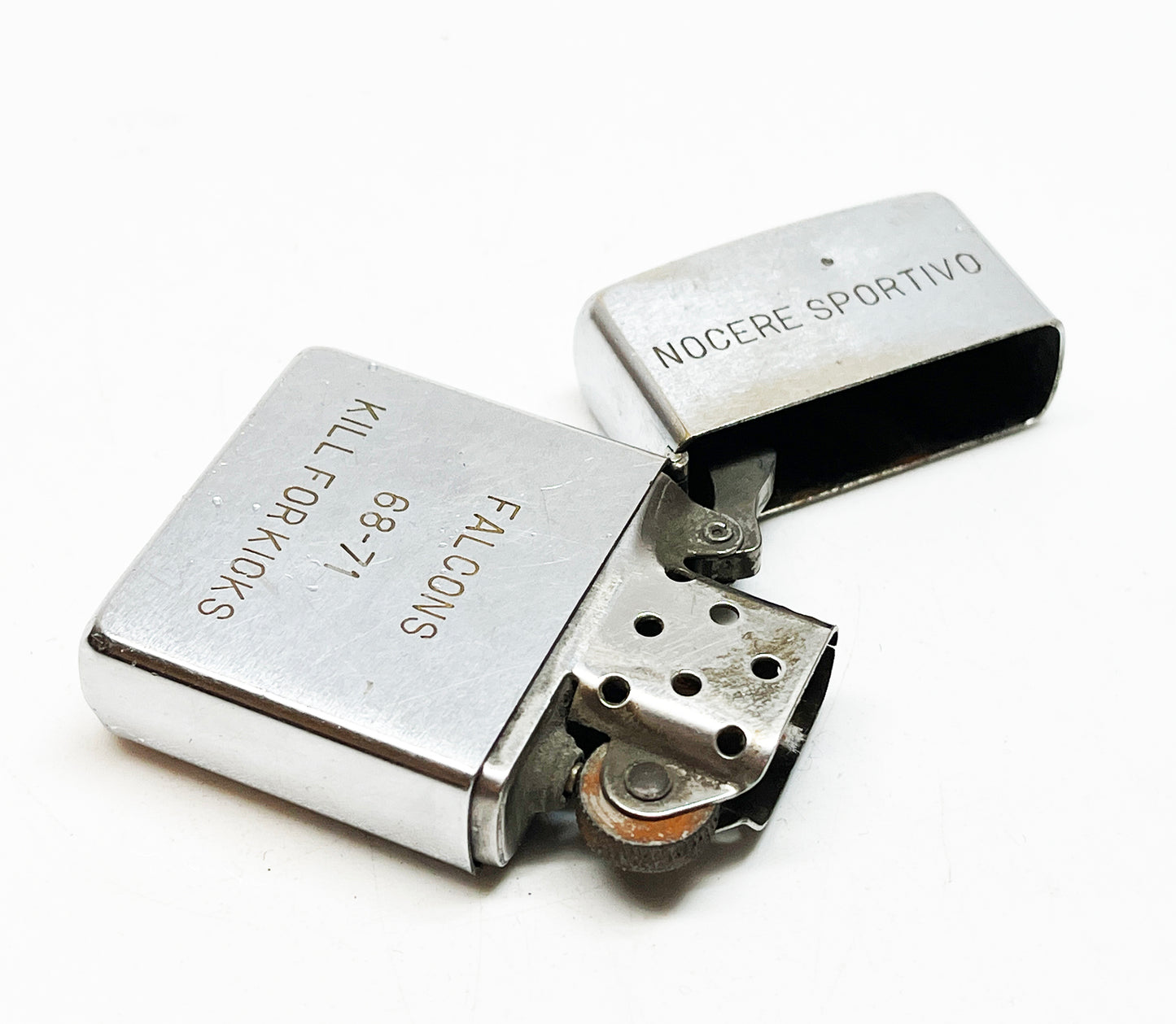 1968 - 1971 Vietnam Zippo Soldier's Lighter with Etchings