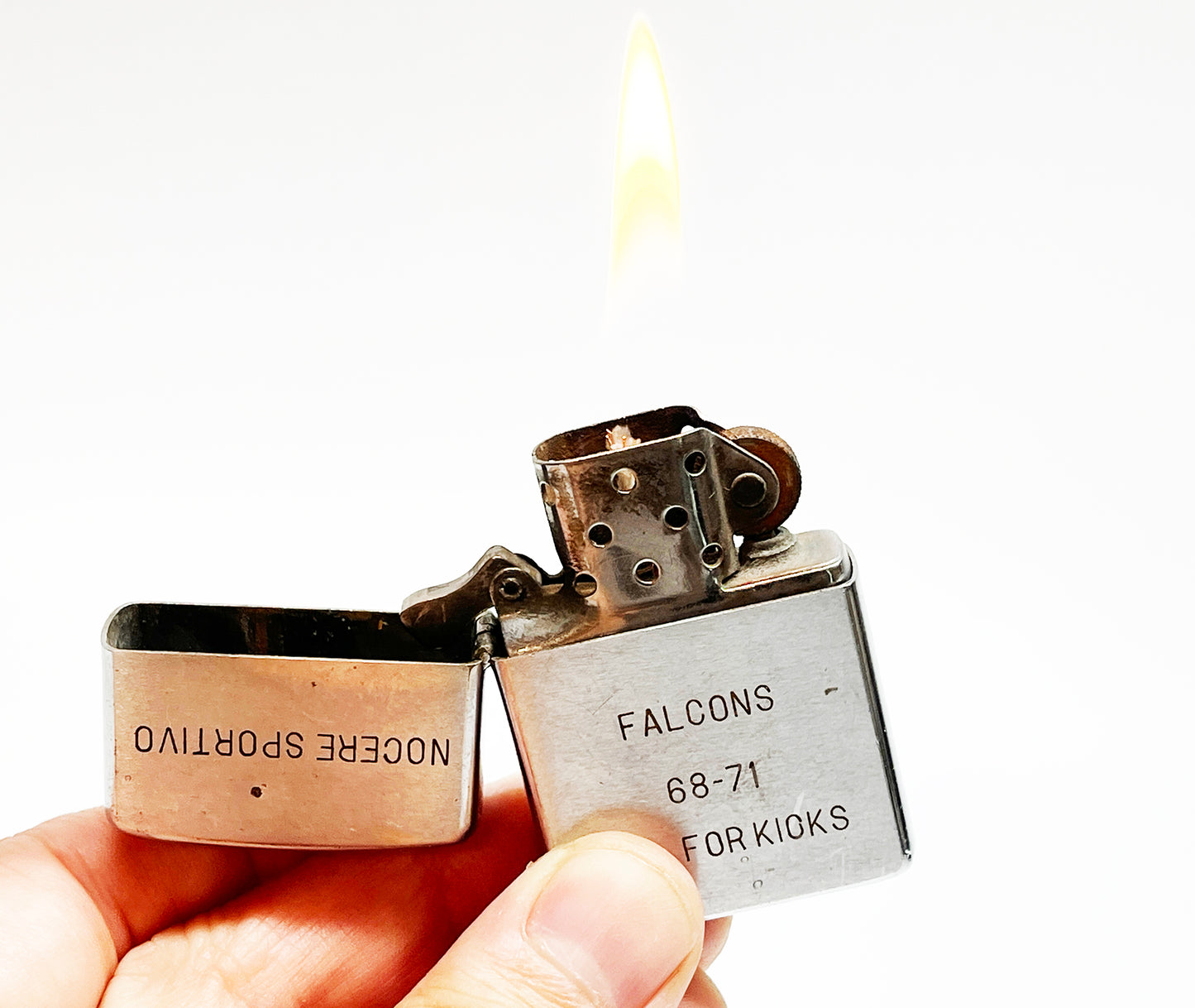 1968 - 1971 Vietnam Zippo Soldier's Lighter with Etchings