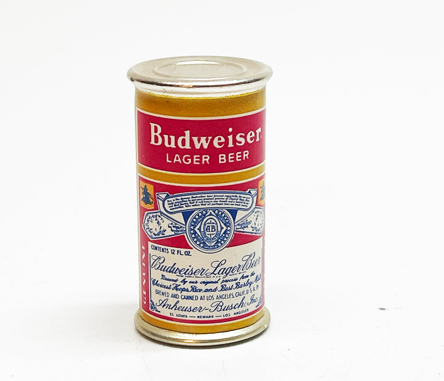 Antique Budweiser Beer Can Advertising Lighter