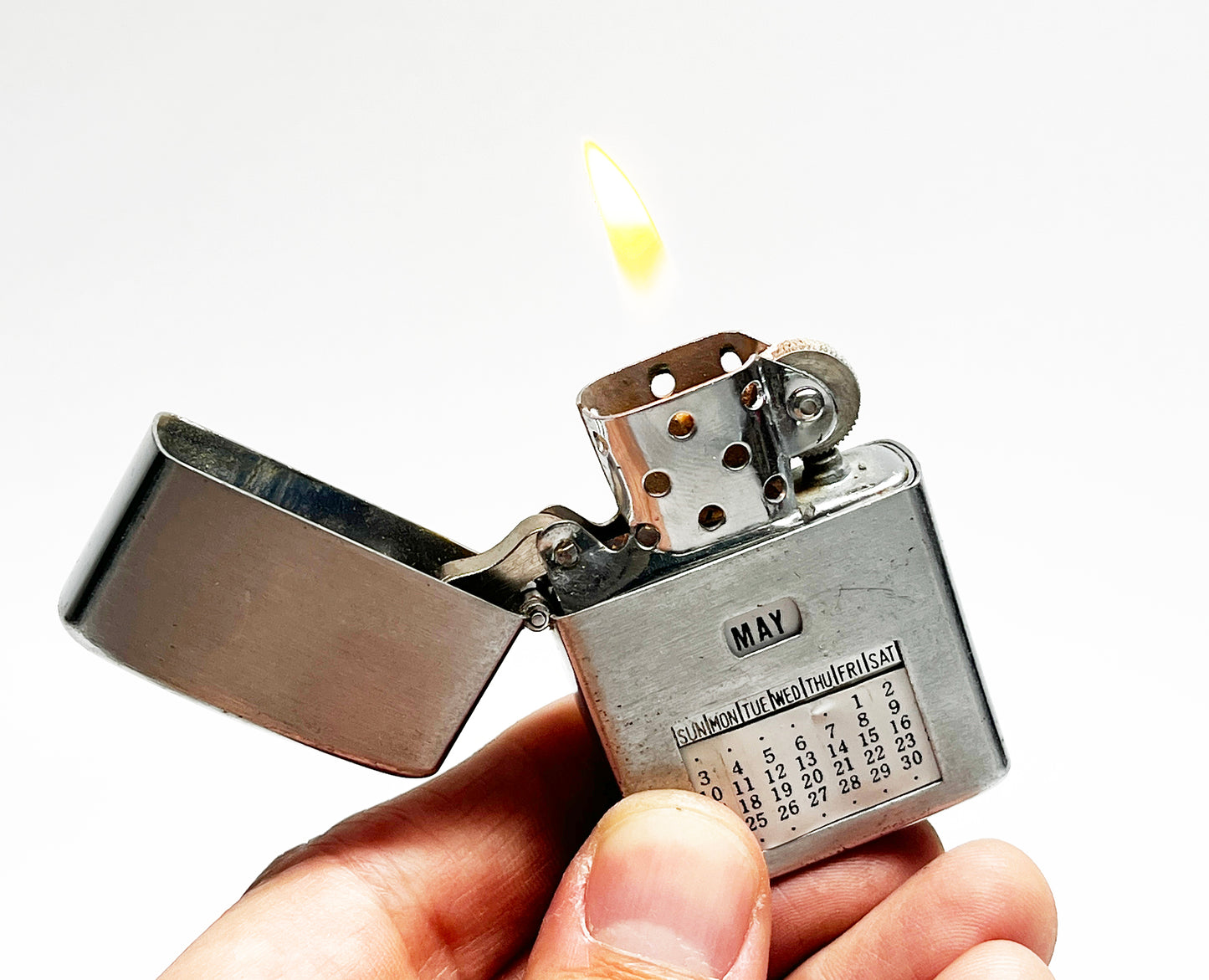 1950s Kent Perpetual Calendar Lighter