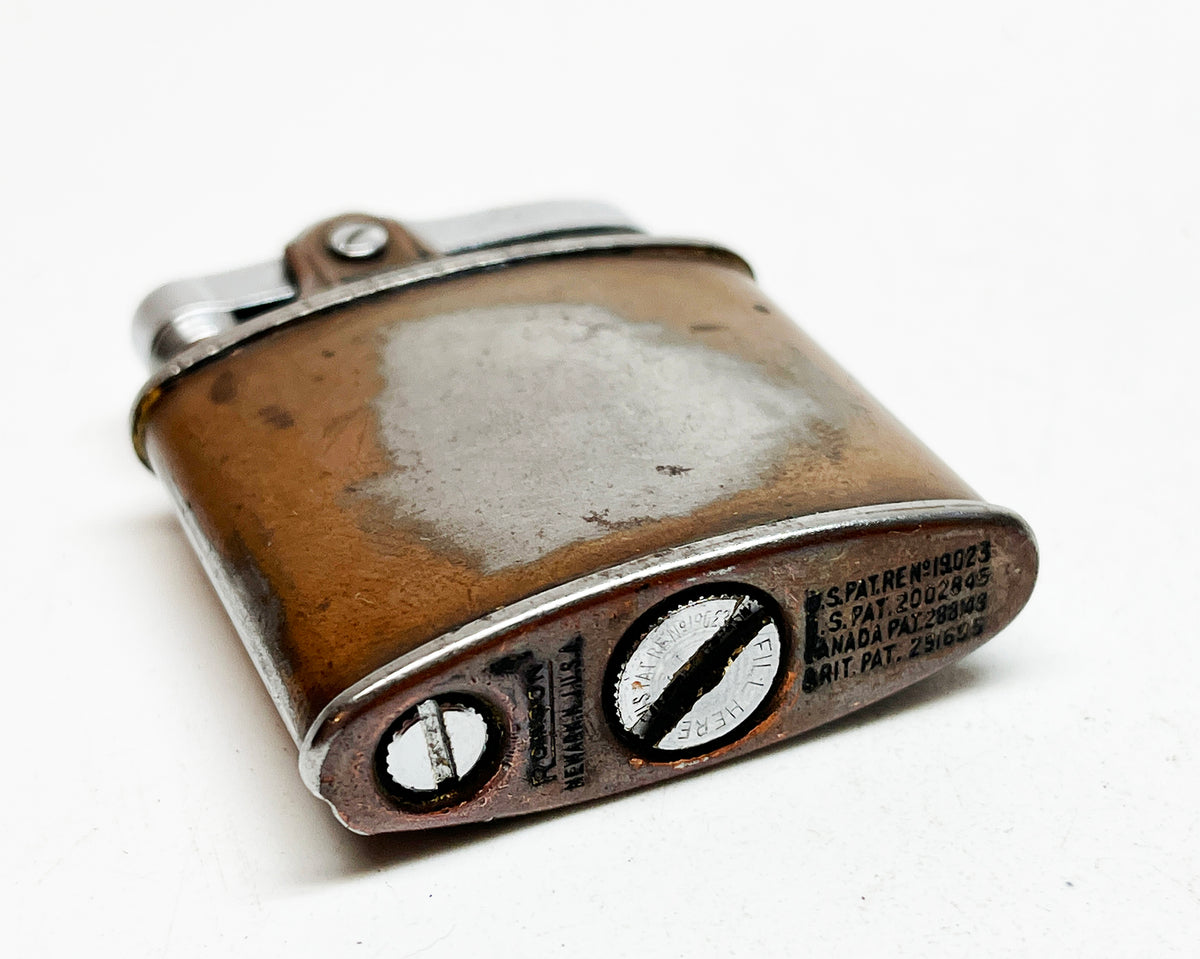 Ronson Wartime Standard Model 1940s WWII Lighter with Original Box