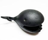 1950s Cast Iron Whale Shaped Ashtray