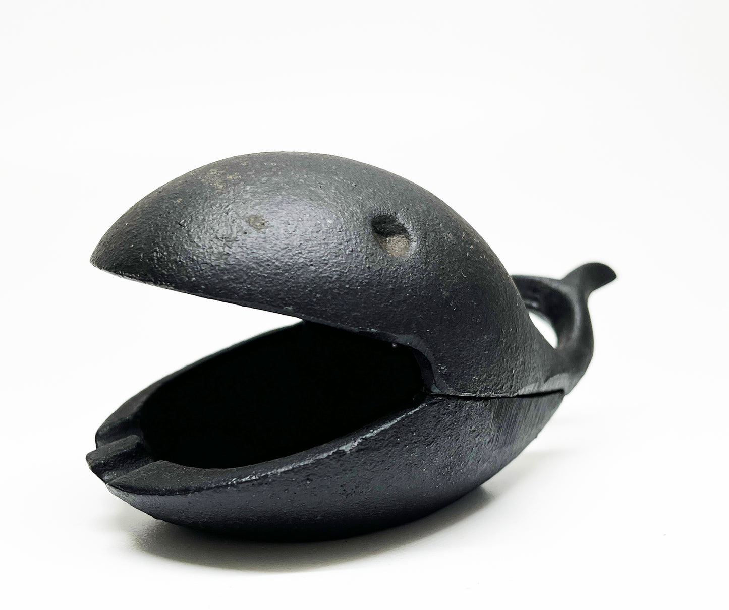 1950s Cast Iron Whale Shaped Ashtray