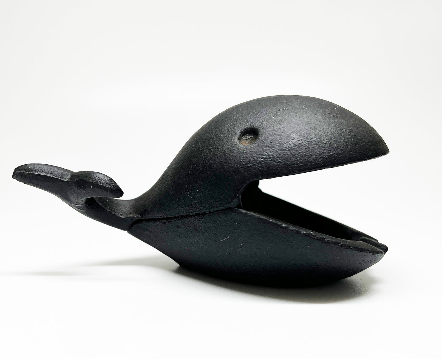 1950s Cast Iron Whale Shaped Ashtray